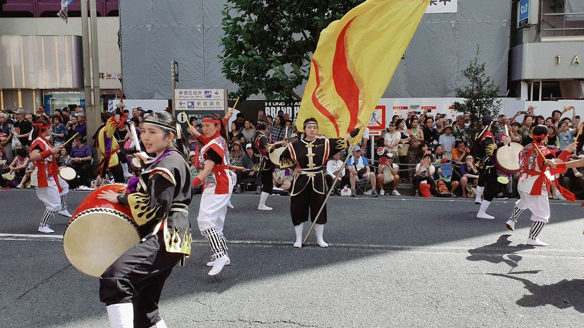 Shinjuku parade