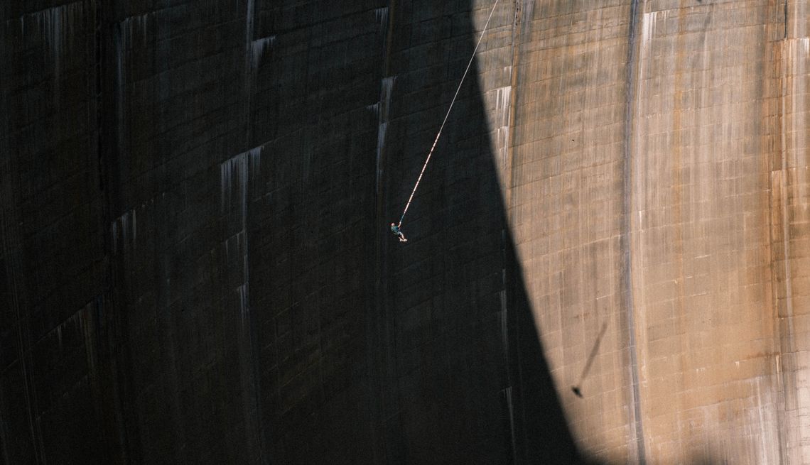 Bungee cat