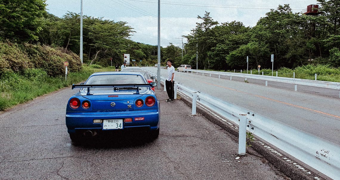 Initial D spot with R34