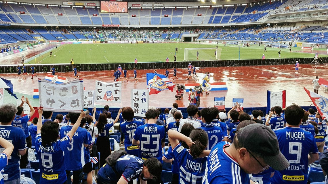 Yokohama football match
