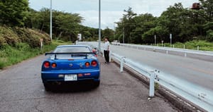 Initial D spot with R34