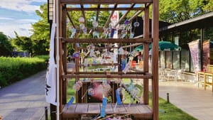 Wind on the japanise summer